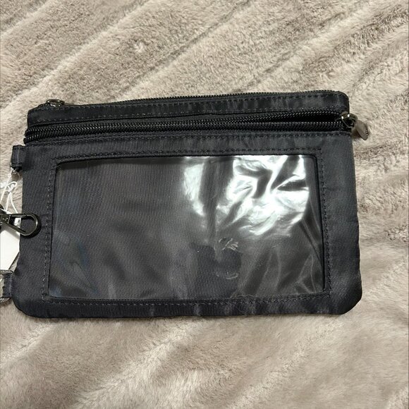 Lug Black Quilted Wristlet Clutch - Picture 2 of 6